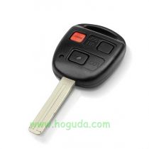 For Toyota Lexus 3 Buttons Remote Key with 4C chip 312mhz Toy48 key blade  FCCID: N14TMTX-1