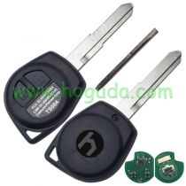 For Suzuki 2 button remote Key with ID46 chip 434mhz
