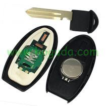 For Nissan 2+1 button remote key with 315MHz FSK  PCF7952A / HITAG 2 / 46 CHIP model, used for March  FCC ID: CWTWB1U808 IC:1788D-FWB1U808