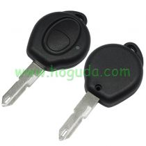 For Peugeot 1 button Remote Key blank