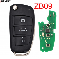 KEYDIY Remote key 3 button ZB09- smart key for KD900 URG200 KD-X2