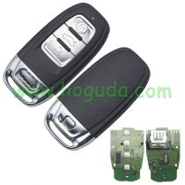 For KYDZ Audi A4L, Q5 3 button remote key with 868Mhz and 7945 Chip  Model