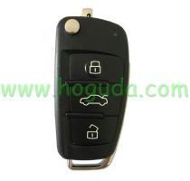 For Original Audi Q2 Q3 3 button keyless go remote key with MQB48  ID48 (megmos AES)433mhz FCCID:81A837220