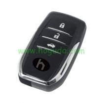 For Toyota 3 button remote key blank 