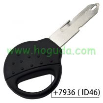 For Peugeot transponder key with 7936 ( ID46) Chip