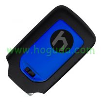 Original For  Honda 2 Button remote key with 313.8mhz  7214-T5C-J01 ，the rear cover is blue