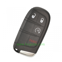 For Fiat 3+1 button remote key shell with SIP22 Blade