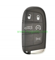 For Fiat 5 button remote key shell with SIP22 Blade