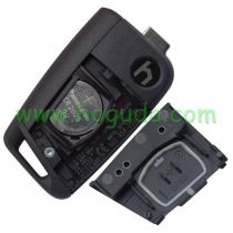 Original For VW golf MK7 3 Button remote key with 433Mhz and ID48 Chip (5E0959753D 012194-00S01)
