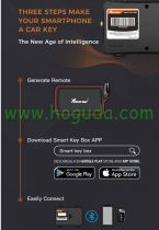 Xhorse XDSKE0EN Smart Key Box Work with Smart Phone