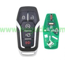 For Ford 4+1 button Keyless-Go Remote Key with FSK 868MHz  / NCF2951F / HITAG PRO / 49 CHIP / FCC ID: FCC ID: M3N-A2C31243600 / HU101