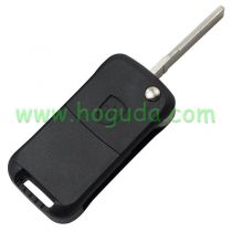 For Porshe Cayenne 2+1 button flip remote  key blank with red panic