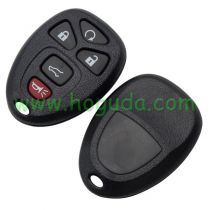 For Cadillac 4+1 button remote key blank With Battery Place