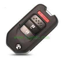 For Honda 2+1 button modified remote key shell 