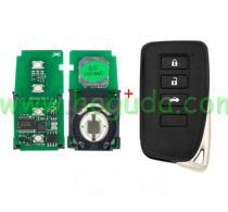 For Lonsdor 8A Universal Smart Car Key for Toyota Lexus 3+1 button Universal Smart Key for K518 and KH100，support board numbers:0020/3770/6601/0111/2110/5290/0031/0310/0182/7930/A433/F433/F43口/0780/01