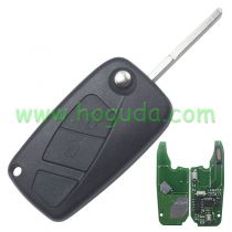For After-Market for Fiat Delphi BSI 3 button remote key With PCF7946 Chip and 433.92Mhz OE Genuine Part Number: 71765697 - 1611652580 - C11652580F - 9170JF - C009170JFF