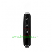 For Mazda 3 button smart remote key with 433MHz AES 6A CHIP  Model: SKE11E-01 P/N: BCYB-67-5DYA / BCYB-67-5DY  with Hatch button