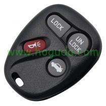 For Cadillac 3+1 button remote key blank With Battery Place