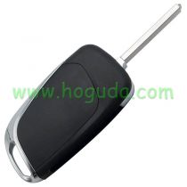 Original For Peugeot 3 button modified flip remote key blank with VA2 307 Blade- 3Button -Trunk- With battery place (No Logo)