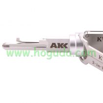 Original AKK Tools KW1 2 in 1 Decoder And Lock Picks Tool 
