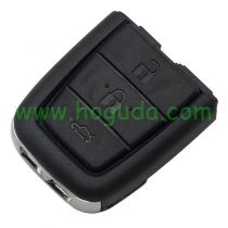 For GMC Pontiac 3+1 button flip remote key blank