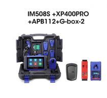 Original Autel IM508S+XP400PRO+APB112+G-box2 with 2 years free update Key Programming Tools Car OBD2 Diagnostic Scanner with 22+ Advanced Service IMMO All System Diagnosis Key Programmer
