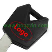 For Kawasaki Motorcycle transponder key bank with right blade （black color)