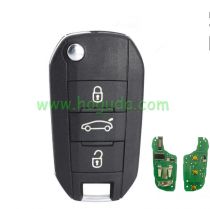 For Citroen 3 Button Remote Key with 433MHz and HITAG AES 4A Chip