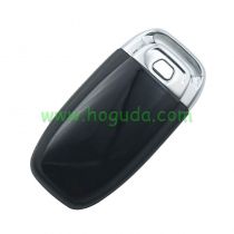 For Audi  3 button remote key shell with blade with stove-varnish cover