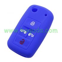For VW 3 button silicon case (blue)