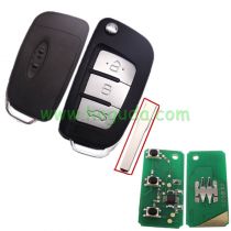 For Ford Focus 3 button Modified Flip Folding Remote Key with 433Mhz