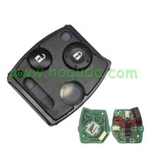 Original For Honda 2 Button remote control with 433mhz and electric 46 chip