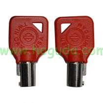 For Harley motor key blank with red color