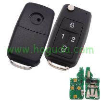VW style F02 4+1  button remote key for KD300 and KD900 to produce any model rmeote