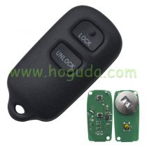 For Toyota 2+1 button remote key with 315mhz  FCC:GQ43VT14T