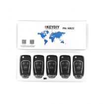 KEYDIY Remote key NB22 3+1 button Multifunction remote key