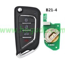 KEYDIY Remote key 4 button B21-4 for KD900 URG200 KD-X2