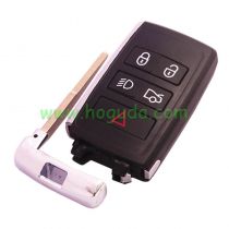 For Landrover Jaguar 5 button modified remote key blank