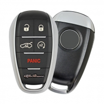 For ALFA ROMEO 5 button keyless remote key blank