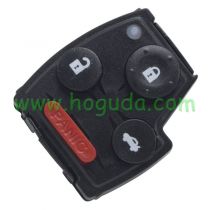 For Honda 3+1 remote control key blank (cut the pad to be 2 or 3 button remote key blank)