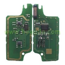 For Citroen 2 button flip remote control with 433Mhz ID46 Chip FSK Model  for 307&407 Blade  （2011-2013）