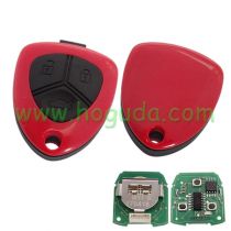 B17 Ferrari style 3 button remote key for KD300 and KD900 and URG200 to produce any model  remote . with blade hole