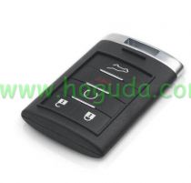 For Cadillac 5 button smart keyless remote key with 433mhz with hitag2 46 chip  -SRX