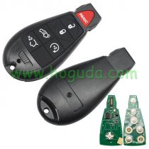 For Chrysler 5+1 button remote key with 315Mhz ID46 PCF7941 Chip FCCID:M3N5WY783X