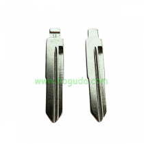 KEYDIY Blade 51# Metal Uncut Remote Flip Emergency Key Blade Blank for Chery A5 A3 Tiggo for KD VVDI Remote 51#