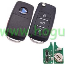 KEYDIY Remote key  3+1button NB08-3+1 Multifunction remote key