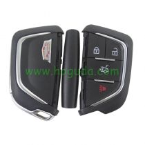 For Cadillac 3+1 button modified remote key blank