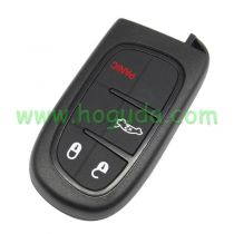 For Chrysler 3+1 button flip remote key shell