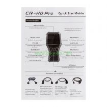 LAUNCH CR-HD Pro 12v car 24v truck diangnostic tool full obd2 code reader Scanner battery voltage test