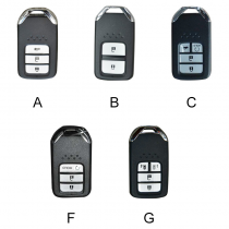 For Honda 3 button remote key blank